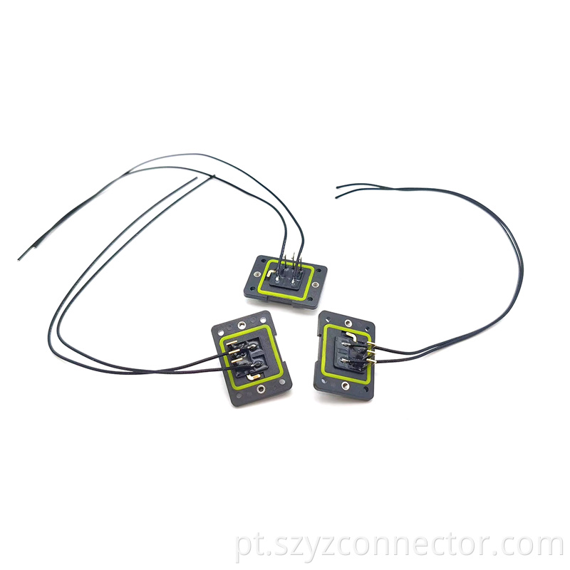 Servo motor power hook plate type base